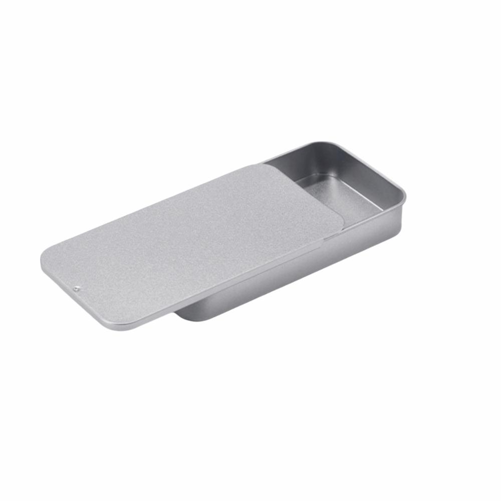 Small Size Push-Pull Tin Box Multi Size Mini Iron Box Sliding Lid Tin Box  Jewelry Storage