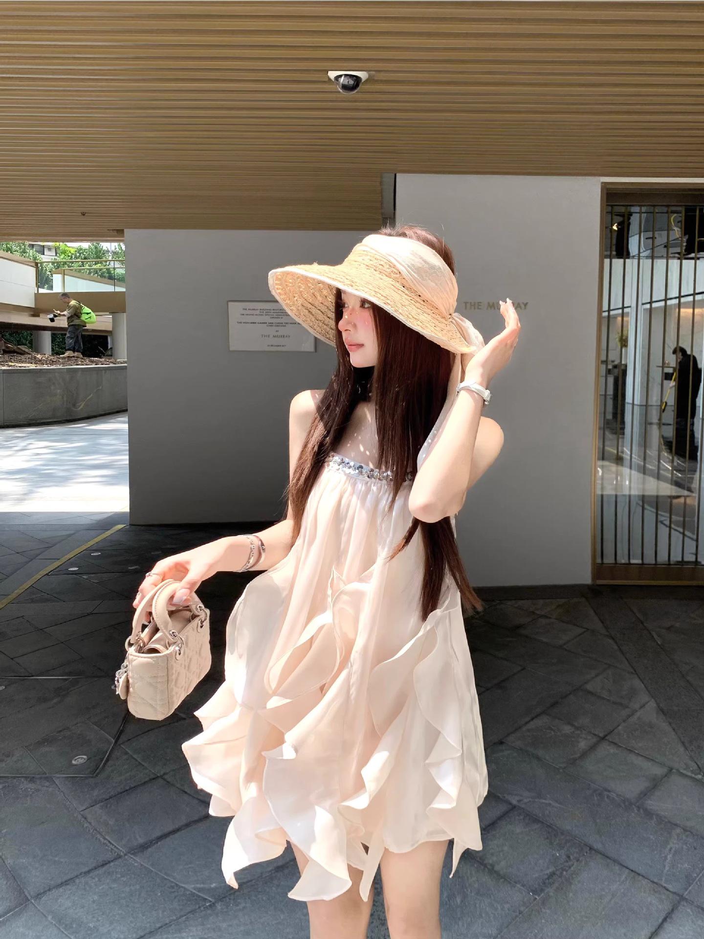 Halter Neck Sleeveless Fairy Dress - Petite Chic Birthday Gift XXL