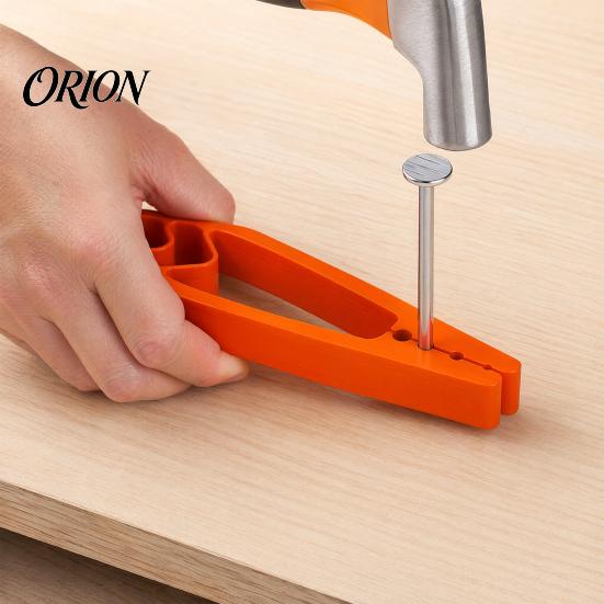 3D Printed Nail Tool Holder Pliers for Hammering, Portable Fixing Handheld Fixer Positioning Tools, Keep Fingers Safe in Woodworking & Repair