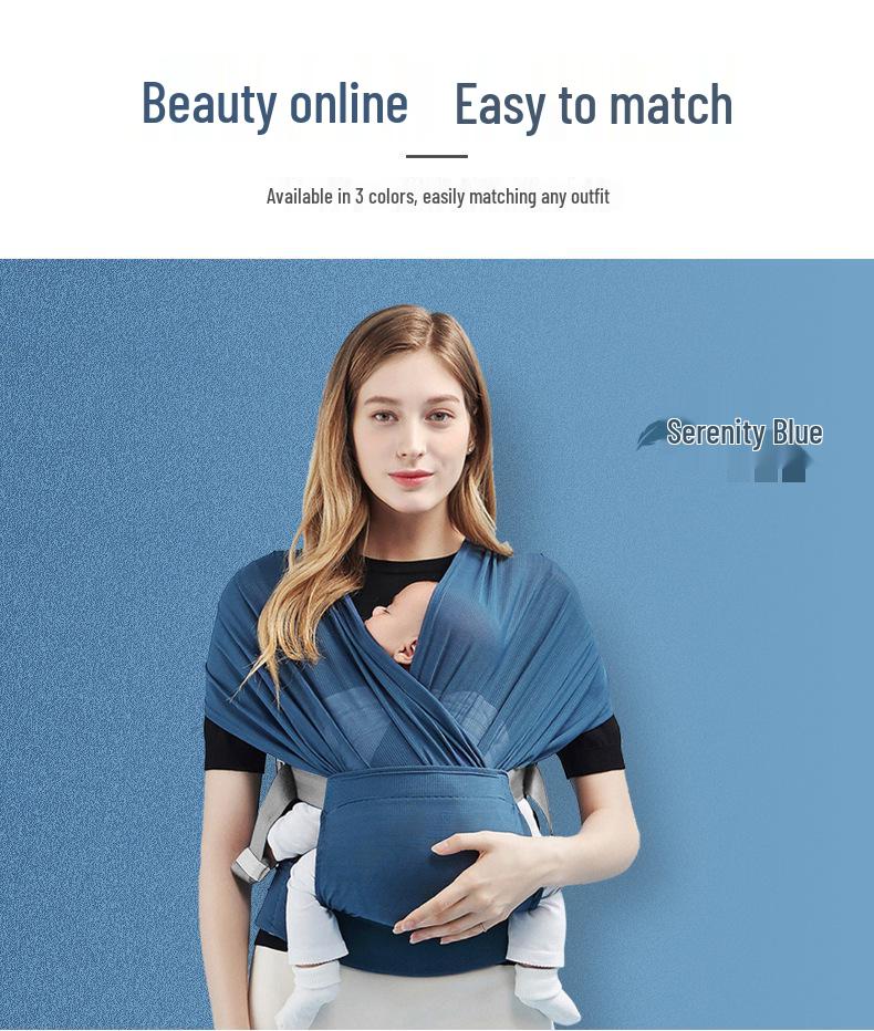 Newborn Baby Sling: Lightweight Carrier for Hands-Free Soothing, Sleep, Breastfeeding, and Outings