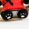 Chinese Style Panda Plush Toy Silk Hanfu Stuffed Animal Toys Plush Panda Pendant  Xmas Present