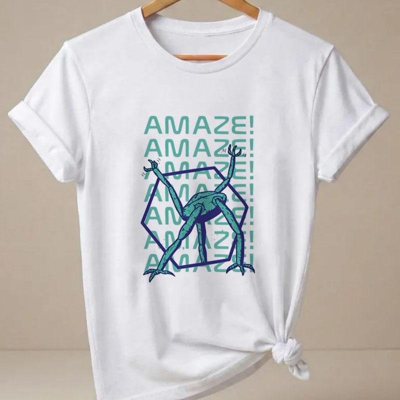 Amaze Rocket Rocky TShirt Unisex Printed Shortsleeve Tshirt Project Hail Mary Inspired Sci Fi Tee Unisex Book Lover Clothes