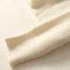 Women's High Neck Cashmere Wool Sweater, 2025 Edition - Thickened White Knitwear for Autumn and Winter