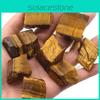 Exquisite Tigerauge Natürlicher Goldbrauner Edelstein Mineralproben Für Heimdekoration