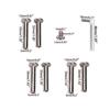 Suitcase Roller Casters Heavy Duty Wheel SilentWheel Flexible Swivel Wheel