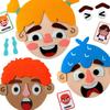 Giocattoli Puzzle Cambia Emozione Fai da Te Espressioni Facciali Creative Giocattoli Educativi di Apprendimento per Bambini Set Divertente Regalo Divertente