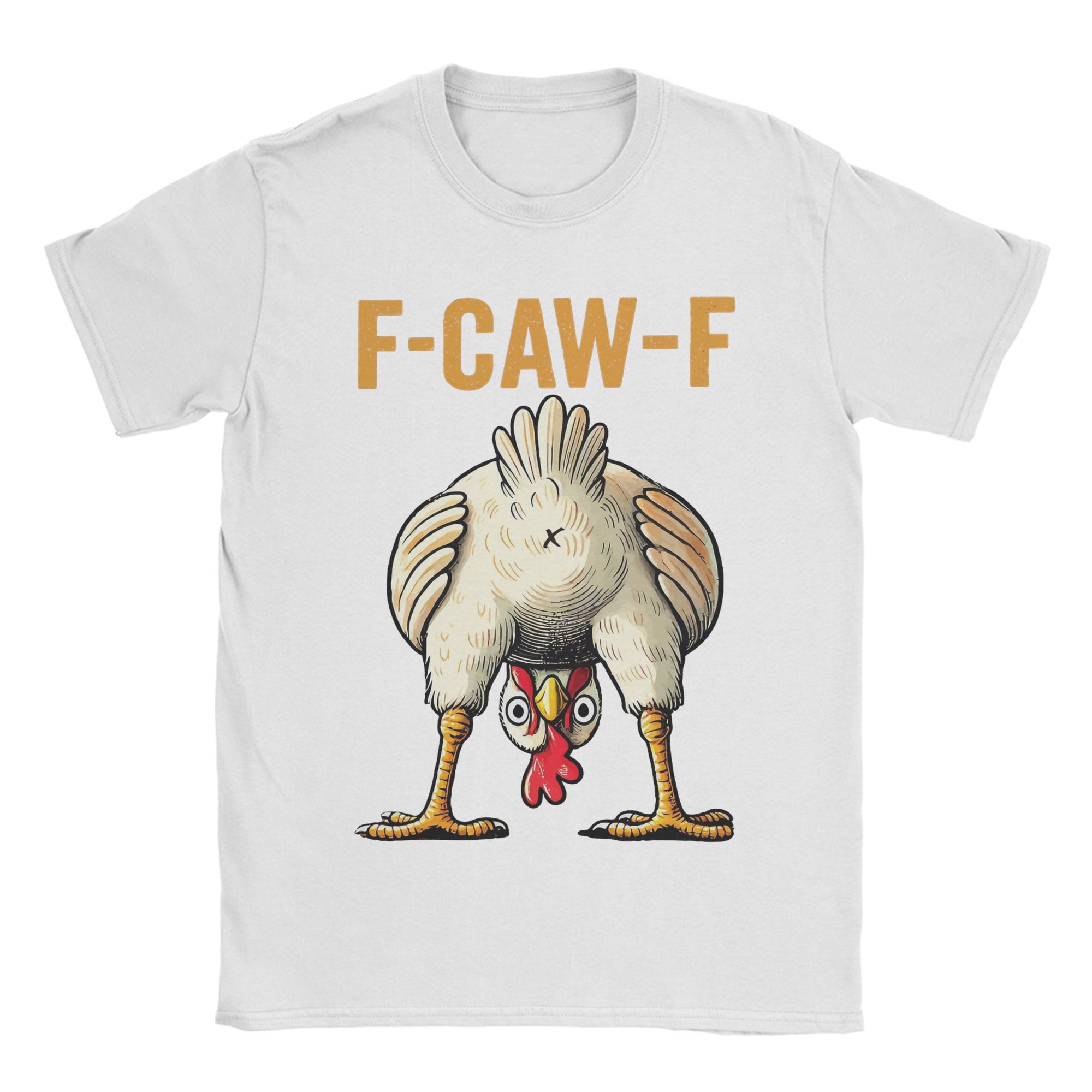 

Divertida F - CAW - F Chicken fcawf camiseta estampada camiseta prenda blusa transpirable 4XL