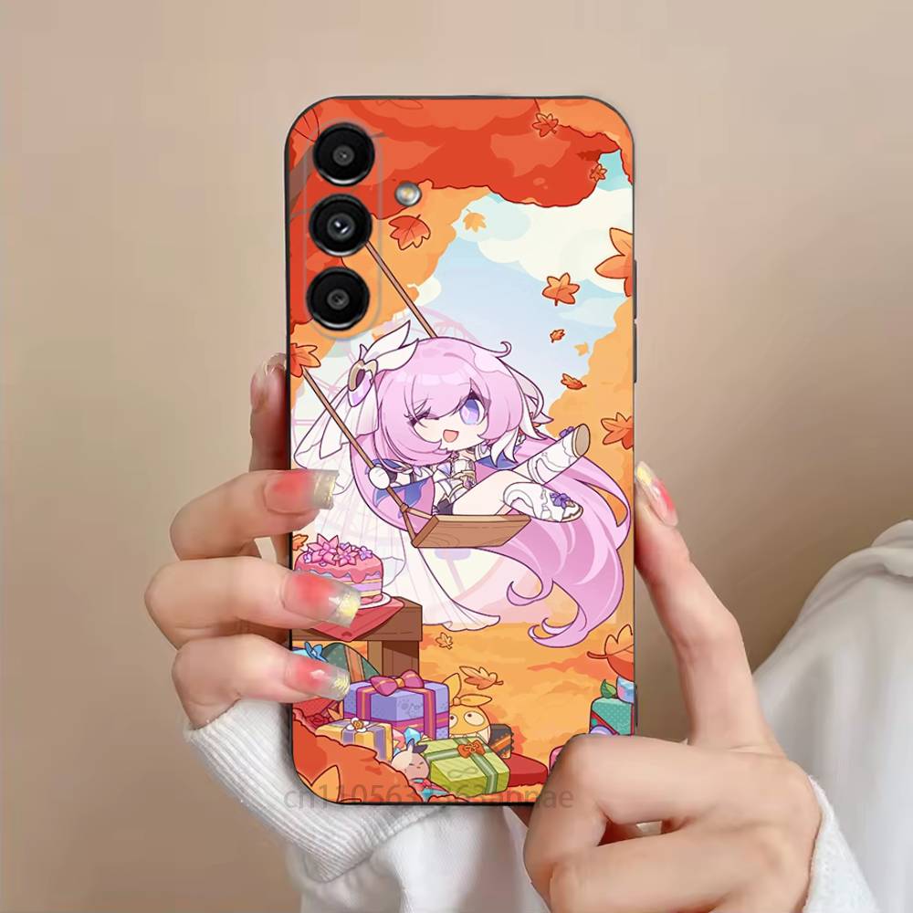 H-Honkai Alyssia Phone Case For Samsung Galaxy S21 22 23 24 S25 Ultra PlusS20 FE S10 Plus  Cover Funda