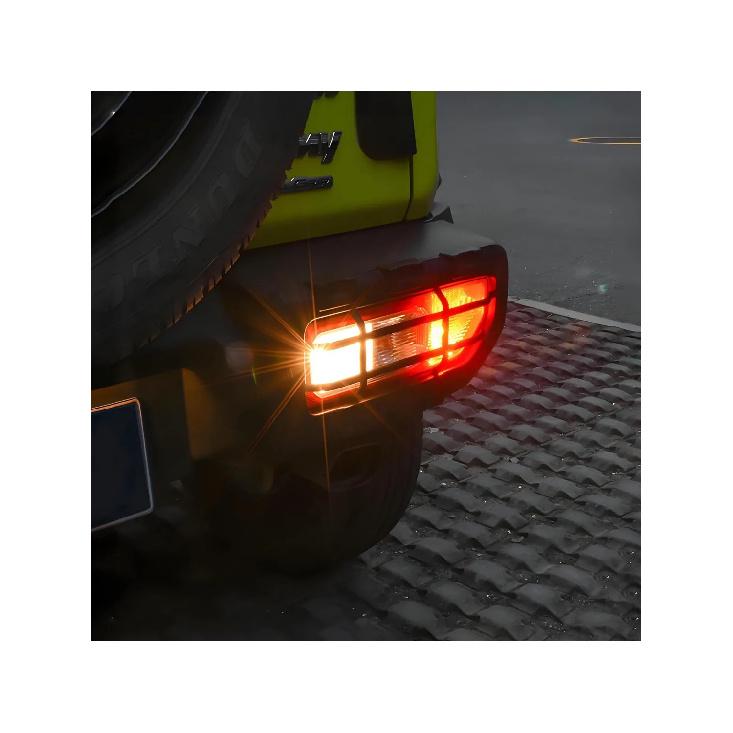 Taillight Guard For Suzuki Jimny JB74 JB64 2019-2025 Tail Light Covers ABS Rear Lamp Protector Trim Car Exterior Decoration