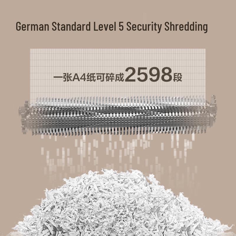 Deli Automatic Cross-Cut Paper Shredder