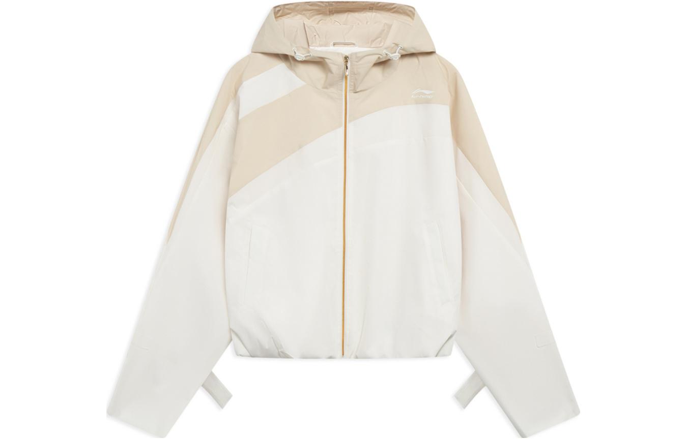 Li Ning Sports Life Collection Jackets & Coats Women s Ecru AFDT012-8 XL