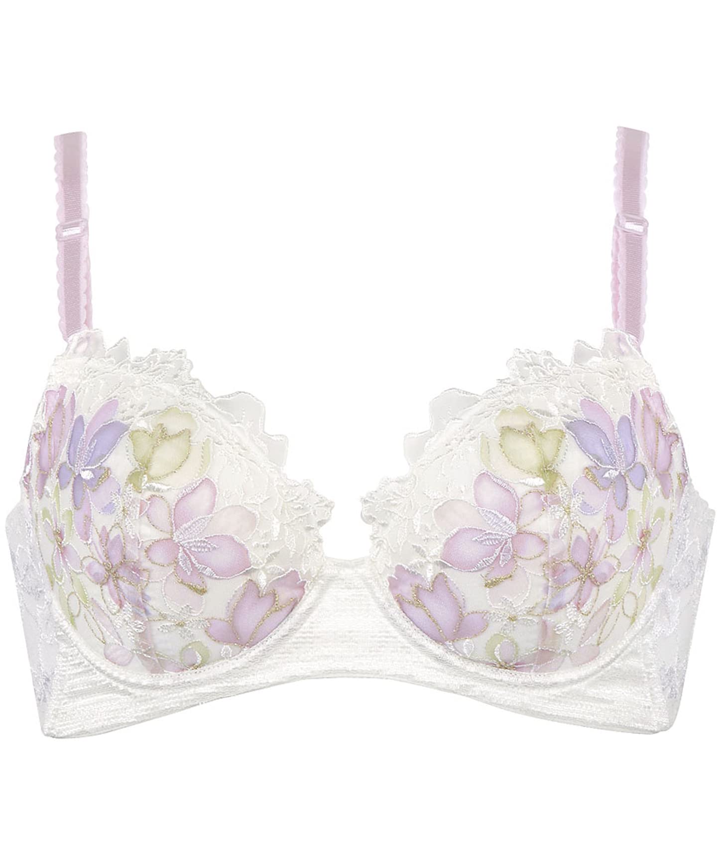 

Бюстгальтер Сглаживает неровности на спине и предотвращает боковые смещения груди задний Бюстгальтер KB2717 IV E75 [Wing/Wacoal] - [Красивый бюстгальтер] Женский