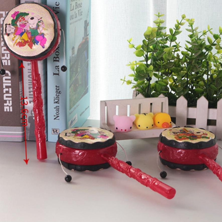 

Детская пластиковая игрушка Rattle Toy Infant Hand Drum Традиционная развивающая игрушка