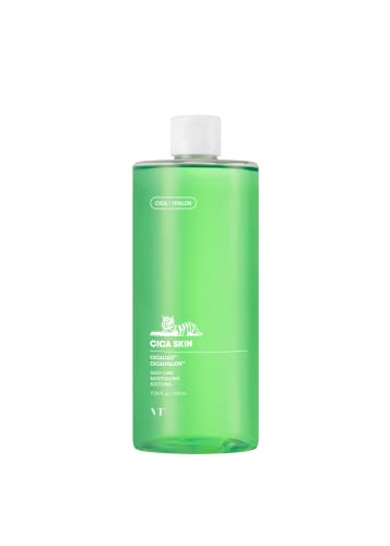 VTCOSMETICS Cica Skin sensitive dry skincare moisturizing toner Korean cosmetics (Cica large capacity (510ml)) VT Emulsion cream.