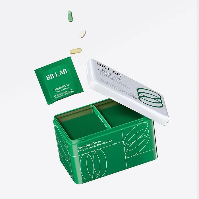 Vivilab Cycle Diet Green 1 Bottle/4 Weeks (Green Tea Extract + Alti-Omega 3 + Vitamin)