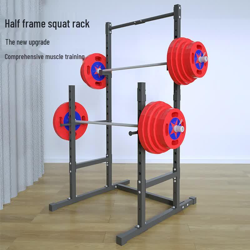 TieXueLing Home Squat Rack & Bench with Pull-up Bar