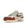Nike Air Max 1 LX Rugged Orange Women Sneakers Sail Light-Orewood-Brown Sundial FD2370-100
