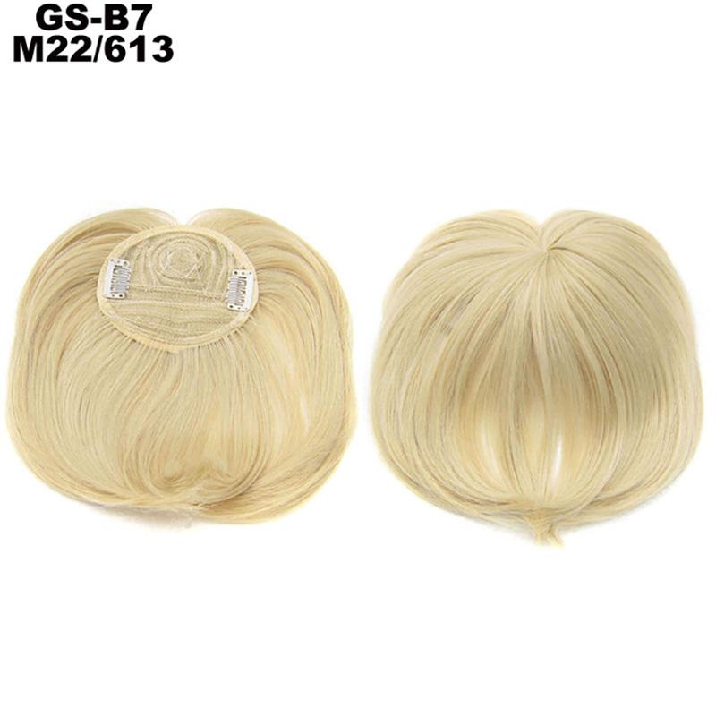 Hair Bangs Blunt-Bang Clip On Hair Extension False Fringe Women's Hairpieces