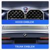 1 buc 82mm 2 3 Găuri Emblema Logo Capotă Mașină Insignă Capotă pentru BMW E36 E64 E85 E60 F10 F30 F36 Z4 X5 X6 51147057794 51767288752