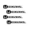 3D Car Styling Sticker Aluminum Emblem Interior Speaker Audio Badge For Honda Fit Mugen Insight Type S R VTEC Modulo Vezel SiPilot Fit XRV CRV HRV Dio