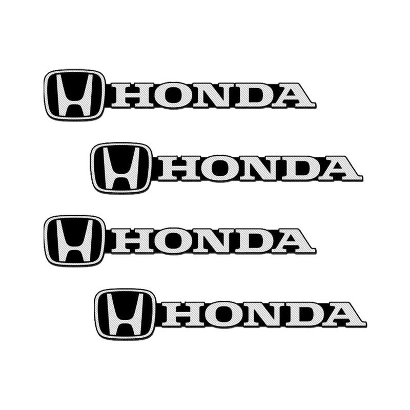 3D Car Styling Sticker Aluminum Emblem Interior Speaker Audio Badge For Honda Fit Mugen Insight Type S R VTEC Modulo Vezel SiPilot Fit XRV CRV HRV Dio