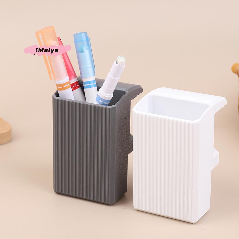 M-Clip On Desk Edge Pen Holder Organizer Wide Clamping No Screws Office Home Storage For Workplace Teaching Office Organization