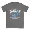 Men TShirts James Arthur Pisces  Casual Pure Cotton Tees Short Sleeve  T Shirts Crew Neck Clothes Plus Size