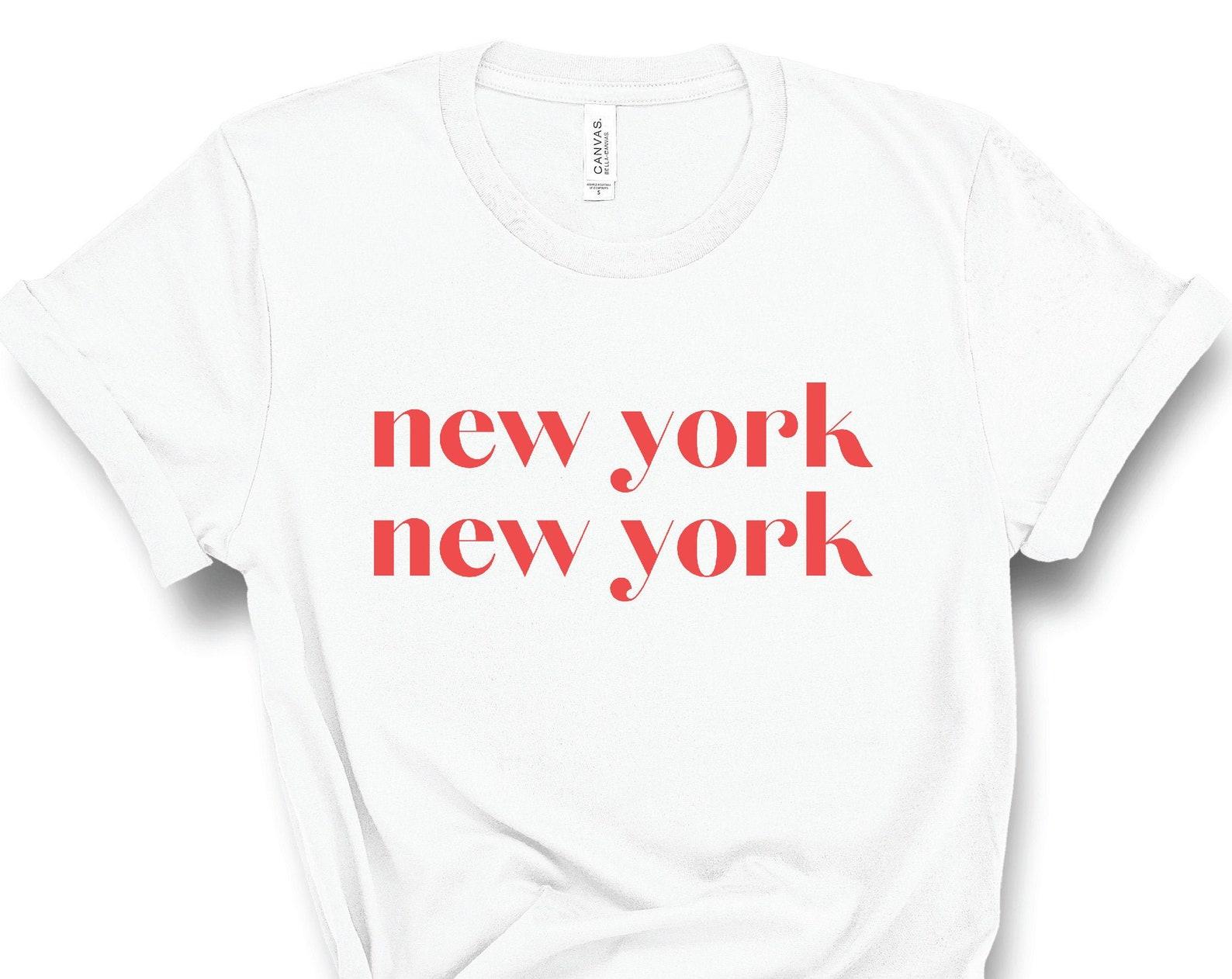 New York Shirt, Retro New York Shirt, New York New York T Shirt, New York Tee, NYC T-Shirt, New York City, Souvenir, Women s NY Shirt,UNISEX M