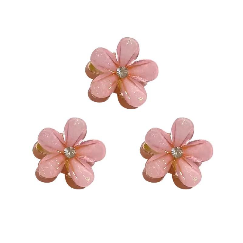Princess Mini Claw Hair Clips for Women - Summer Side Bang Accessory
