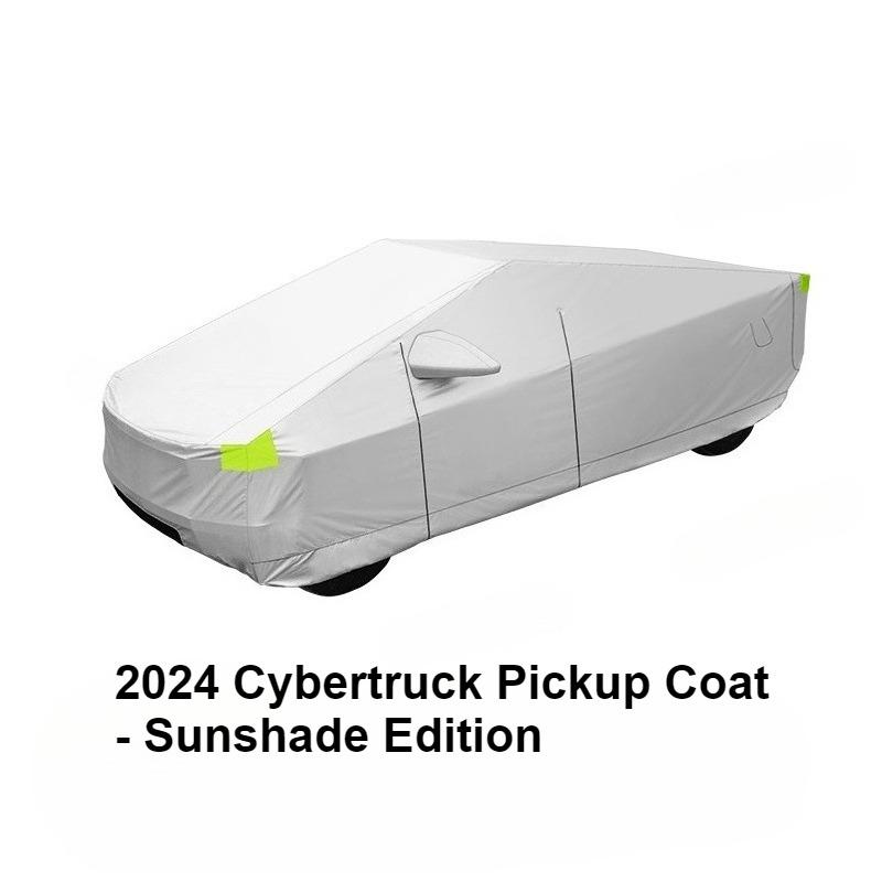 

Full Car Cover For Tesla Cybertruck 2024 2025 Outdoor Protection Snow Cover Sunshade Waterproof Dustproof Exterior Car Protector