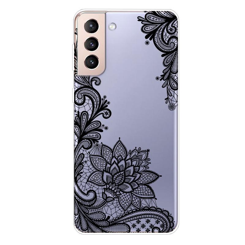 For Samsung S21 FE Case TPU Silicone Soft Clear Case for Samsung Galaxy S 21 / S21 Plus 5G Cover S21 Ultra FE Transparent Coque