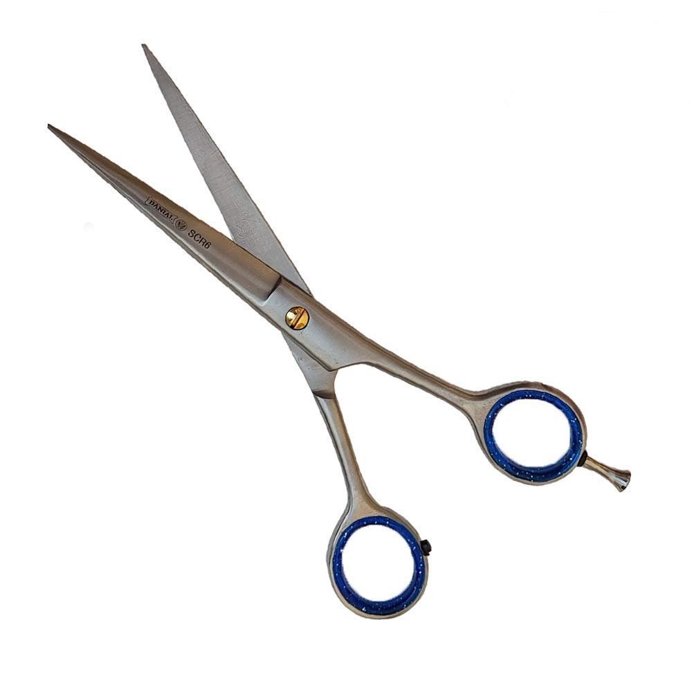 DANIAL SCISSORS - 7.5" Professional Salon Barber Scissors for Hair Cutting Scissor Stainless Steel Scissors Home Hair Cutting & Styling Scissors (S