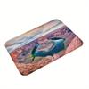 1PC Horsehoe Bend Pattern Kitchen Rug Non-Slip Door Mat Pop design Bathroom Rug Bath Mat Carpet for Home Sink Laundry Decoreeree