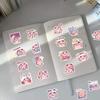 60Pcs Piggy Stickers Waterproof Luggage Lovely Pink Vinyl Pig Decals Pvc Art Removable Motorcycle Skateboard Laptop