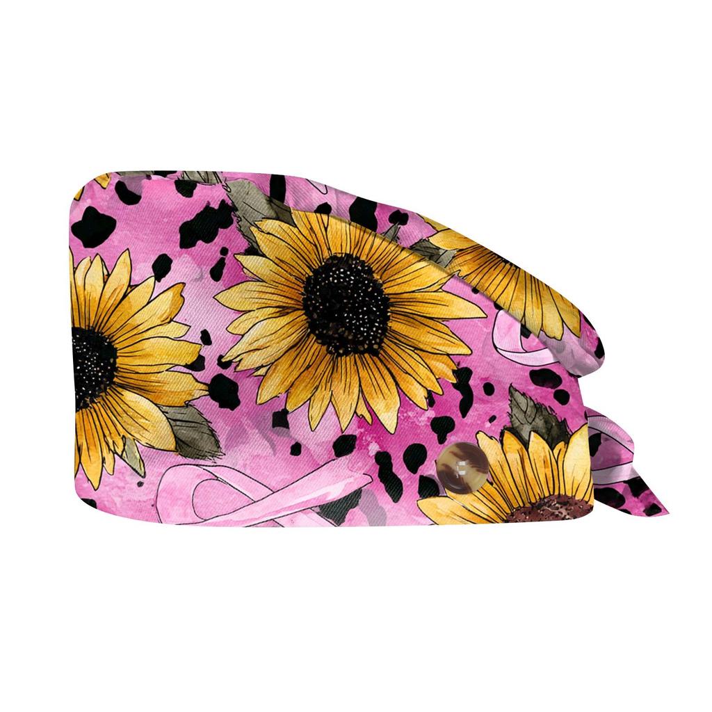 Fashion Printed Work Cap Casual Wash Hat Wrap Hat Cap