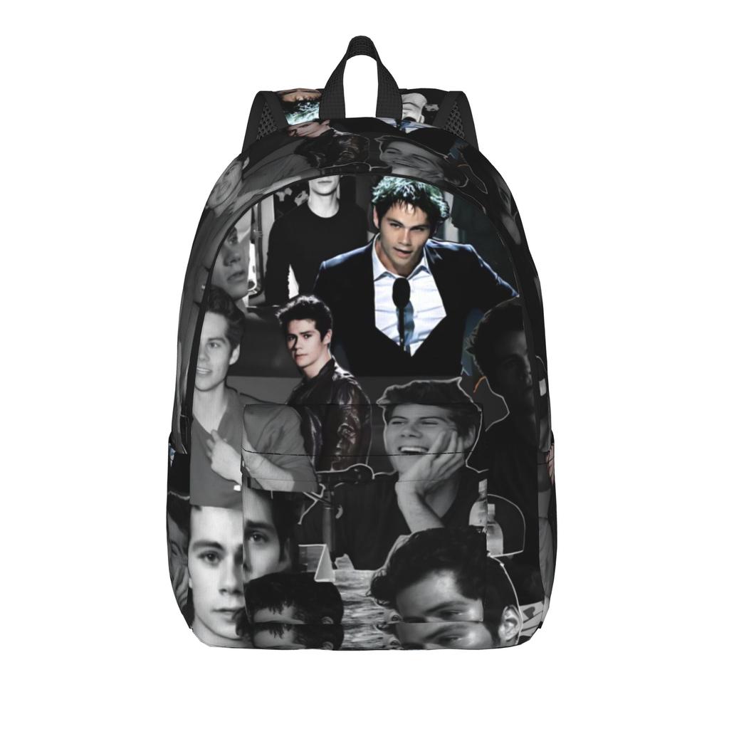 Dylan Obrien Actor Style Knapsack Lightweight High School Work Daily Pack for Men Women Laptop Computer Carry Carrier
