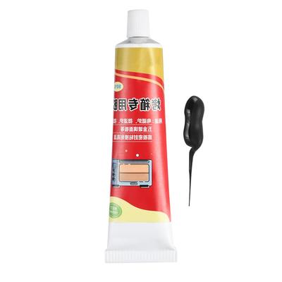 Pegamento para Panel de Horno 100ml Adhesivo de Alta Temperatura Sellador de Secado Rápido para Horno Placa de Cocina Microondas Metal Vidrio Electrodomésticos
