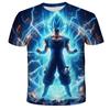 Japanese Anime Dragon Ball Z All Characters 3D Quick Dry T-Shirt For Men Women Kids Summer Sports Anime Tee Streetwear