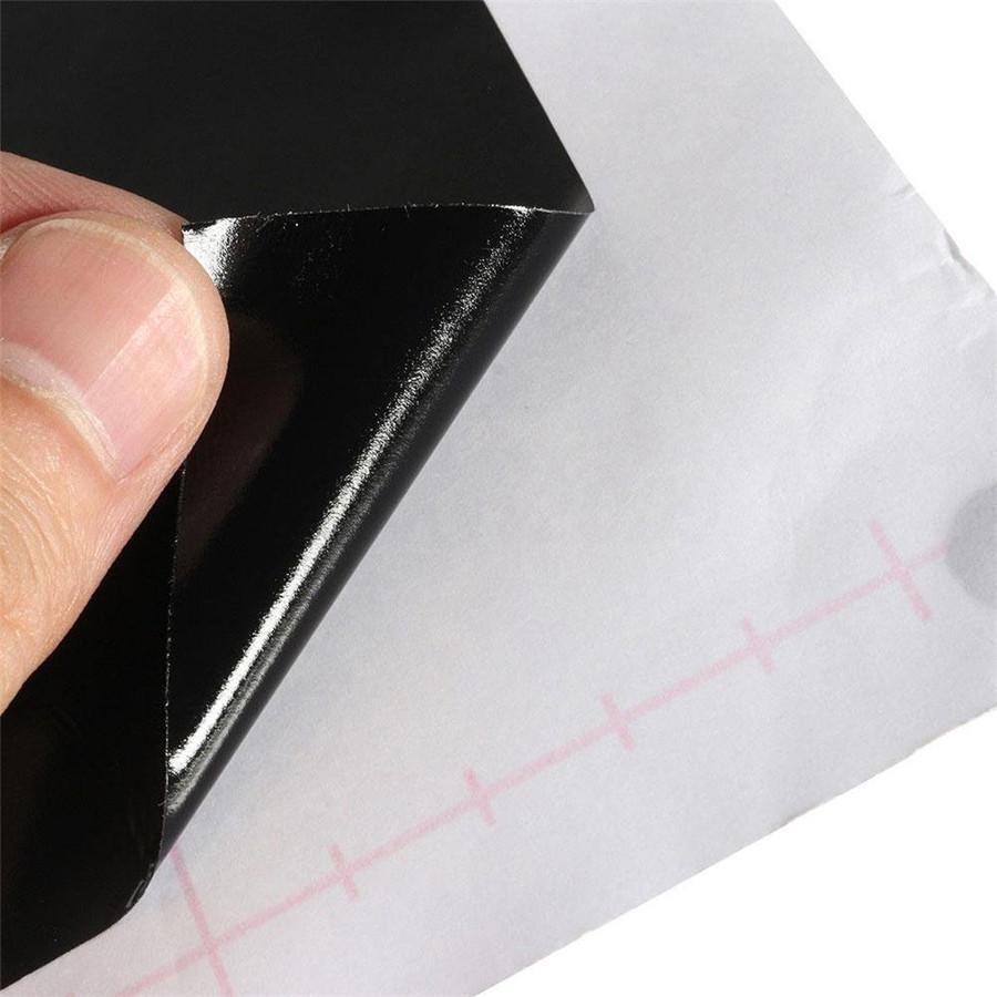 6"x 60" Glossy Blue Reflective Vinyl Decal Strip Sun Visors Window Visor Decor77