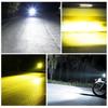 1ks 20000Lm Motocyklový světlomet H4 LED BA20D H6 Turbo žárovka Dálkové Potkávací světlo Moto CSP LED Projektorová čočka Motocyklová lampa Bílá Žlutá 6000K 3000K