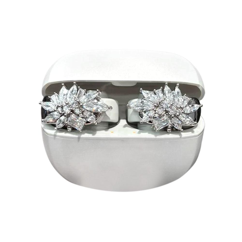 2pcs Headphone Diameter Buckle For B Ose Ultra Open Decorative Earphone Diamond Ear-Clip Exquisite Design Earphone Accessories