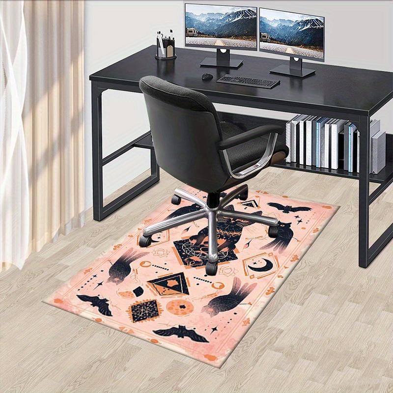 

1pc. Witchy Black Cat & Bats Spiritual Home Decor Rug, Office Carpet, Yoga Mat, Outdoor Blanket, Halloween Gift 60cm by 90cm