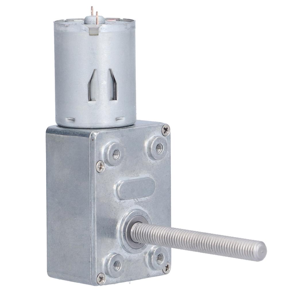 JGY?370 DC 24V Maskväxelmotor Högt Vridmoment Självlåsande Turbinreducerare för DIY-modeller 23RPM