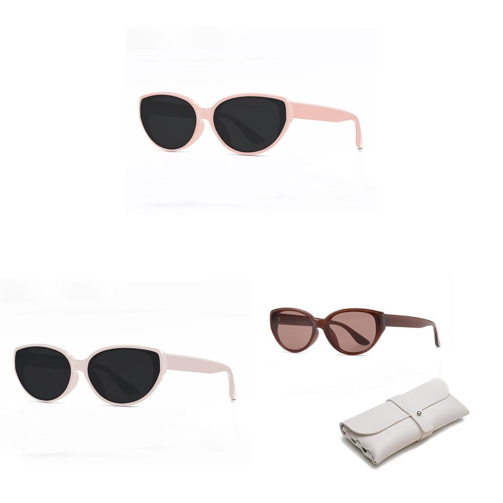 Cat Eye Sun Glasses Female Polarized Uv Protection Stylish Sunwear For Travel And Events