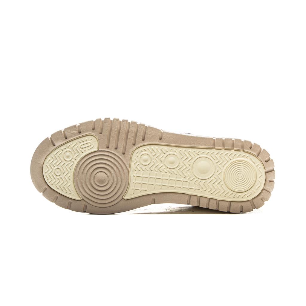 Li Ning Buu Coverage Slip Resistant, Abrasion Resistant, Lightweight Low top Skateboard Shoes Men's Ecru AGCV463-1