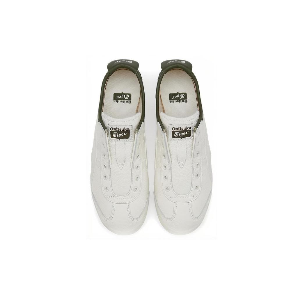 Onitsuka Tiger Mexico 66 Slip-On Leather Casual Shoes Unisex Sneakers White 1183B815-100