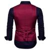 2021 Men's Double-Breasted Formal Vest Waistcoat