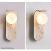 Cream wind LED  Wall Lamp Bedroom Bedside lamp Background Outdoor Stone Kitchen Restaurant Corridor Sconce Lighting Indoor Decor