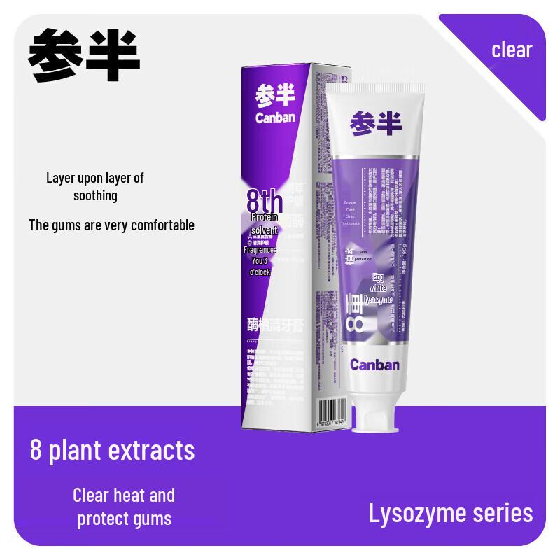 Canban Plant Clear Toothpaste