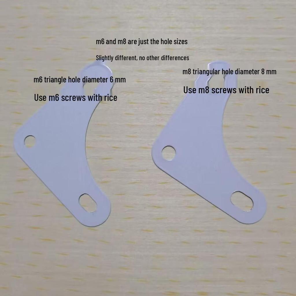 Akcesoria do półek z kątowników: Śruby, Płyty Trójkątne, Podkładki pod Nogi, Śruby M6M8, Plastikowe Ochraniacze na Nogi